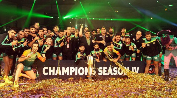 Patna Pirates crowned Season 4 Champions of Star Sports Pro Kabaddi